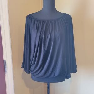 M. Fredric winged blouse size Large
